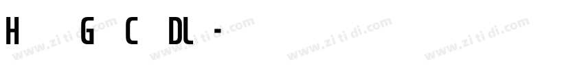Handel Got Com DLig字体转换